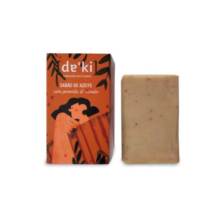 Sabão Artesanal de Azeite - Pimenta e Canela | Daki