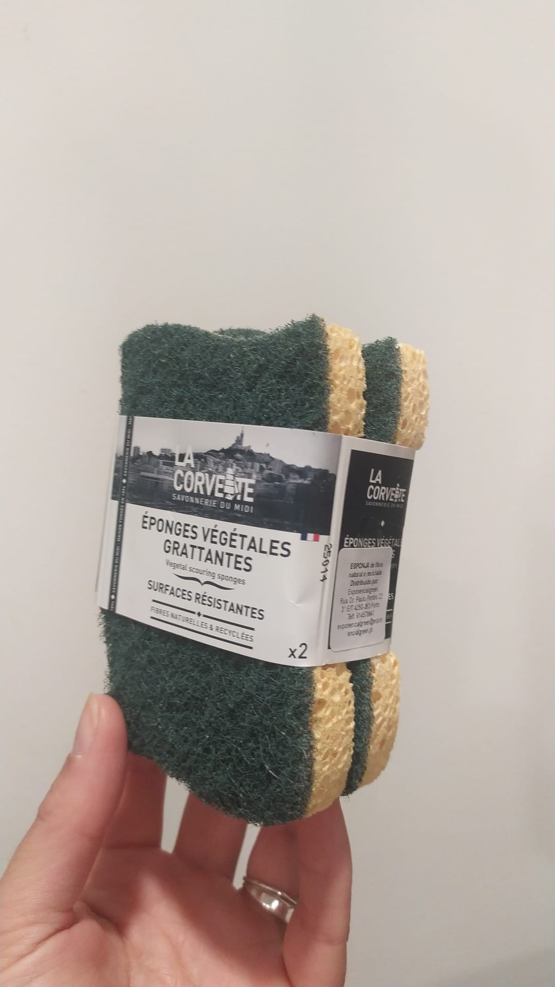 Conjunto 2 esponjas da loiça